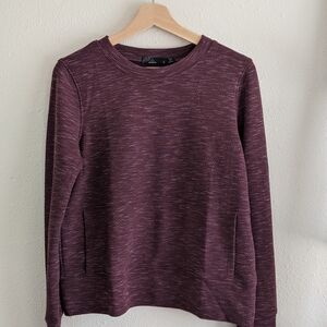 Prana Sunrise Sweatshirt - Raisin Sz S
